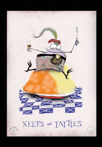 Haggis Neeps and Tatties Scottish Folklore by Tony Fernandes